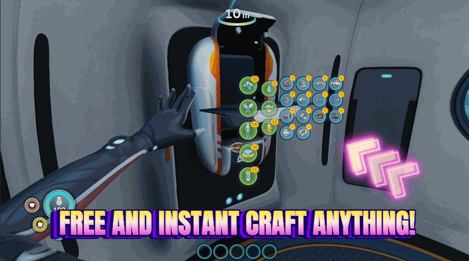 Subnautica: Below Zero — Free Crafting